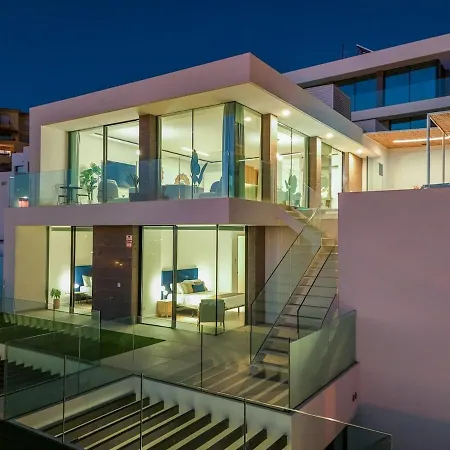 Βίλα Lux D With Heated Pool, Ocean View