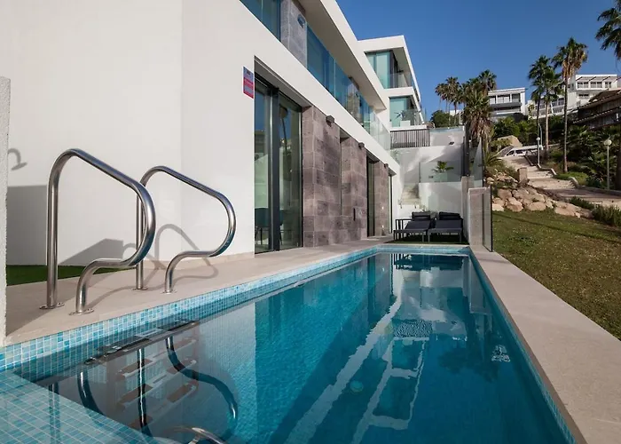 וילה Lux D With Heated Pool, Ocean View *